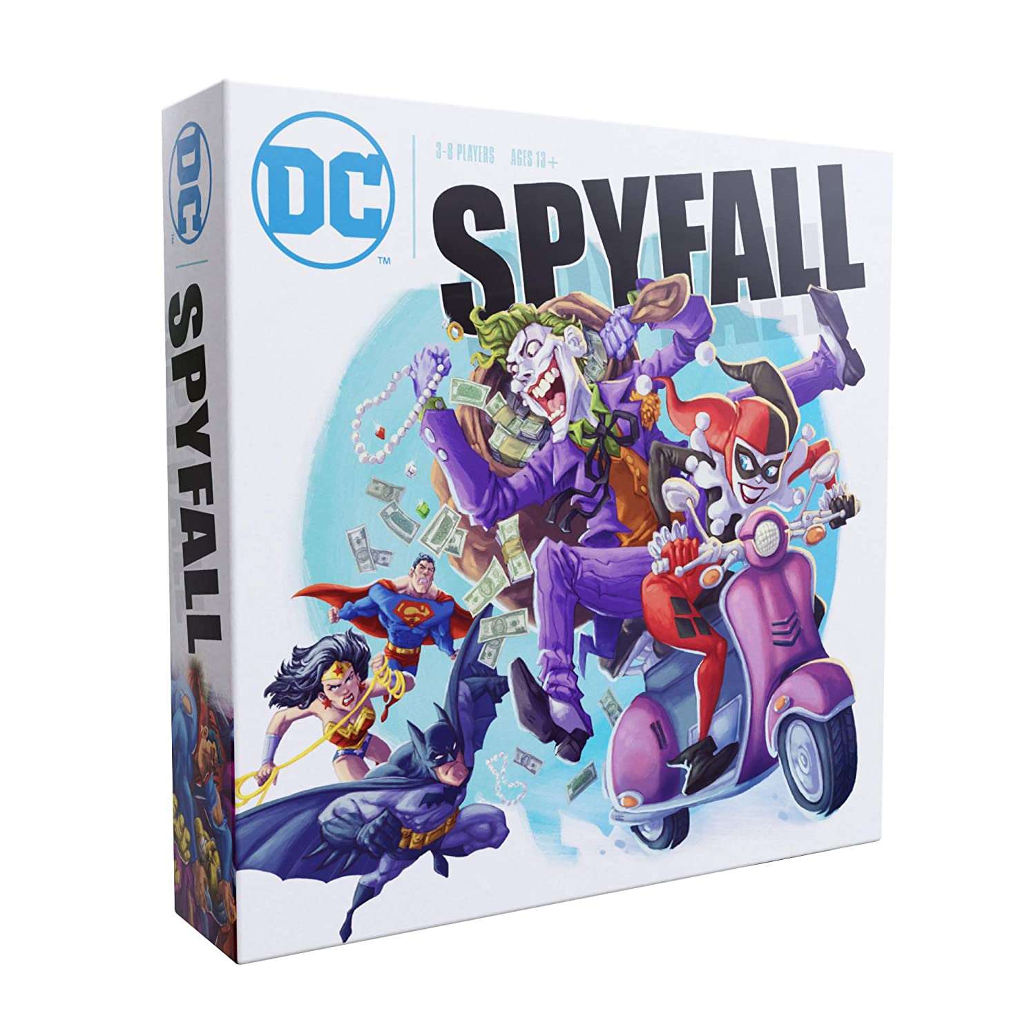 DC Spyfall - The Perfect Party Game - Find The Joker Before Time Runs Out –  Hatke