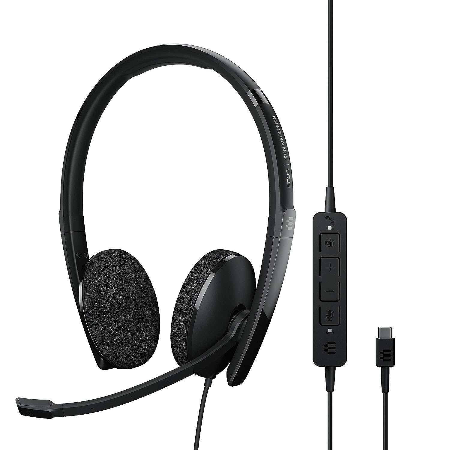 EPOS Sennheiser Adapt 160T USB C Wired Double Sided Headset Hatke