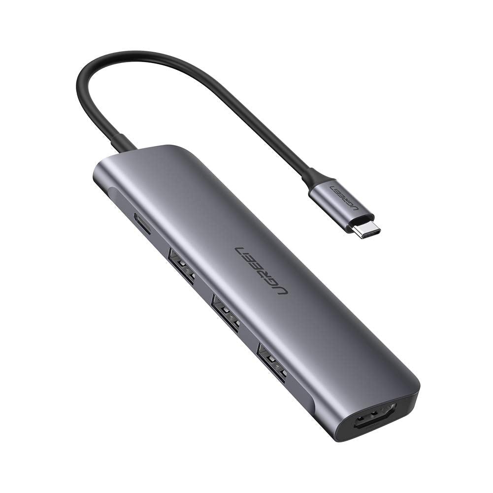 UGreen 5-in-1 USB C Hub with 4K HDMI, Support 100W PD Charging, 5Gbps Data  Transfer | 50209