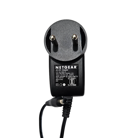 12V 1.0A DC Original & Genuine Netgear AC/DC Power Adapter - Hatke