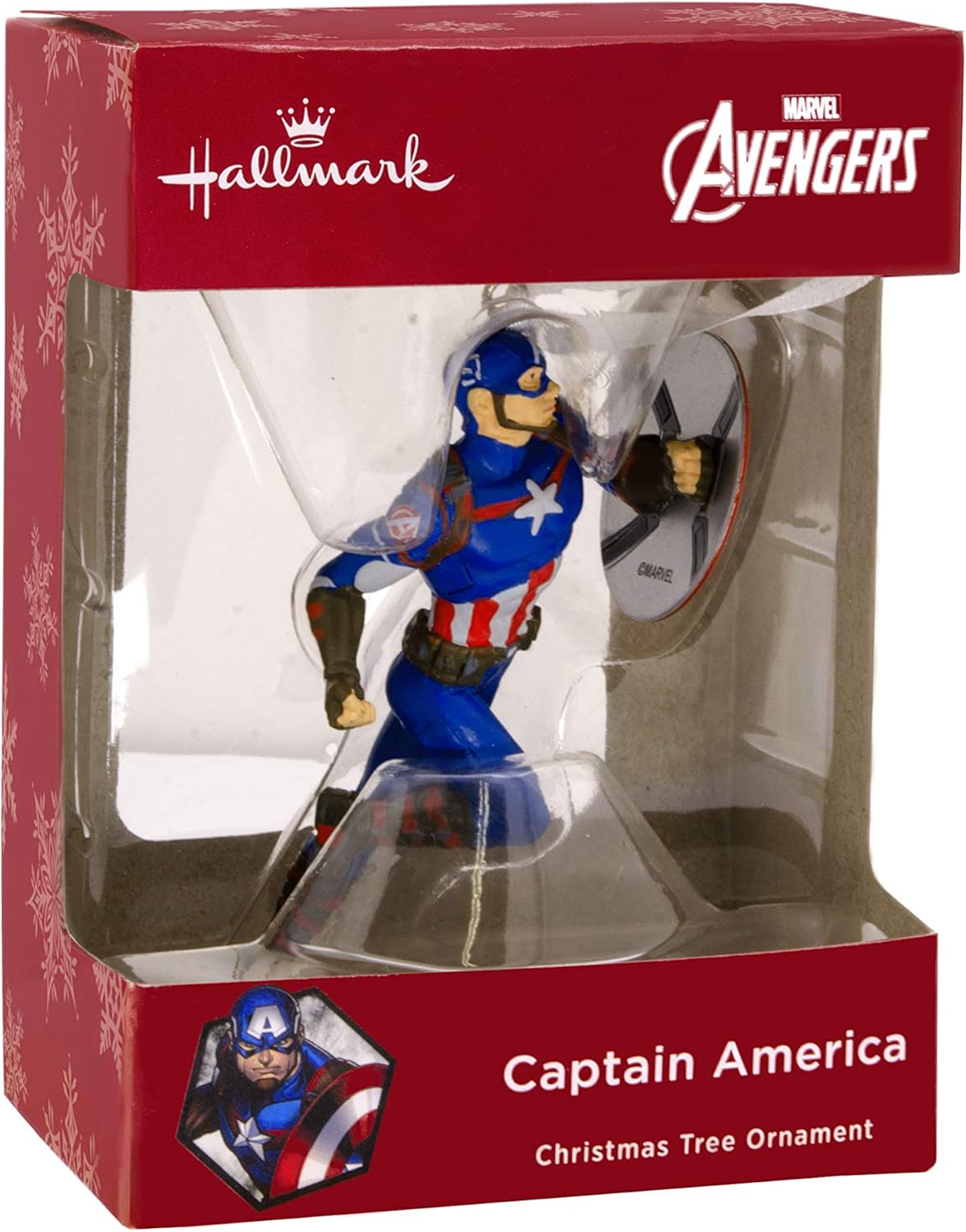 Hallmark Marvel Avengers Captain America Hallmark Ornament - Hatke