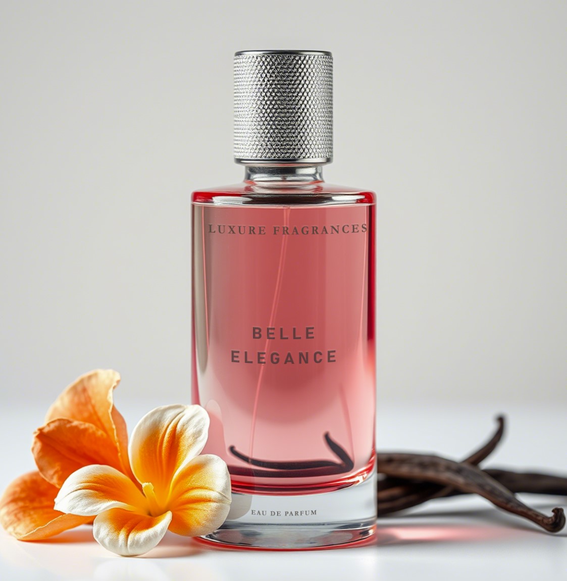 Belle Élégance by Luxure Fragrances - Amber Floral Perfume - Eau De Parfum - For Her - 50ml - Hatke