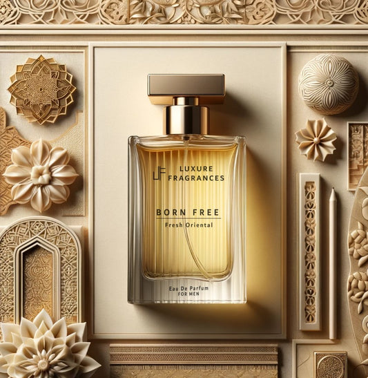 Born Free by Luxure Fragrances - Fresh Oriental Perfume - Eau De Parfum - For Men - 50ml - Hatke