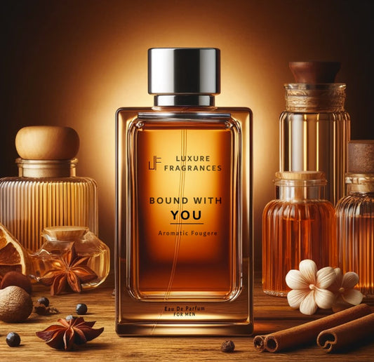 Bound With You by Luxure Fragrances - Aromatic Fougere Perfume - Eau De Parfum - For Men - 50ml - Hatke