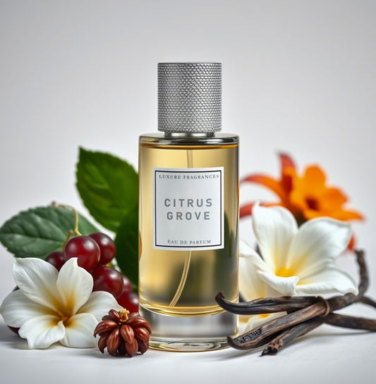 Citrus Grove by Luxure Fragrances - Citrus Aromatic Perfume - Eau De Parfum - Unisex - 50ml - Hatke