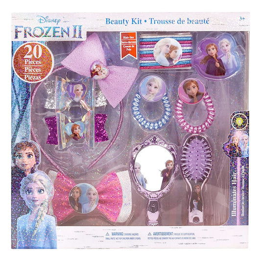 Disney Frozen 2 - Townley Girl Hair Accessories Set for Kids, Perfect for Parties, Ages 3+, 20 Pcs - Hatke