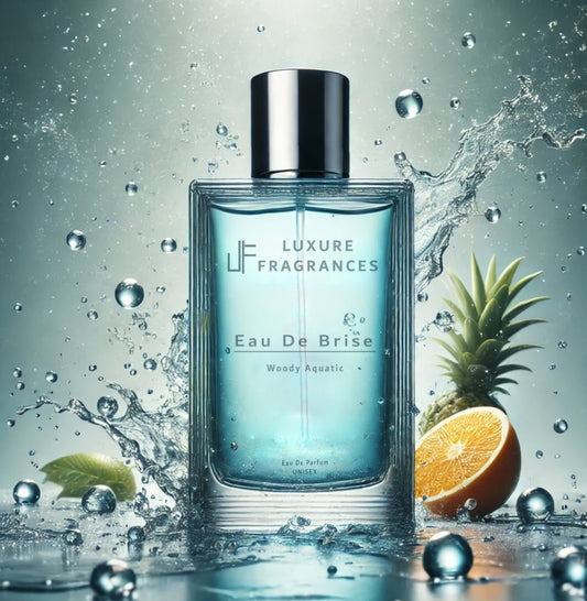 Eau de Brise by Luxure Fragrances - Woody Aquatic Perfume - Eau De Parfum - Unisex - 50ml - Hatke