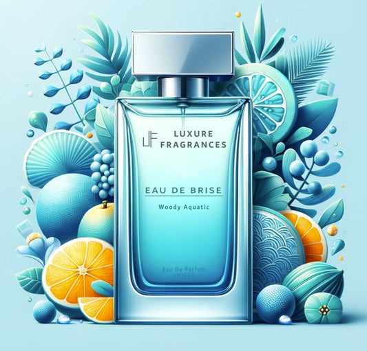 Eau de Brise by Luxure Fragrances - Woody Aquatic Perfume - Eau De Parfum - Unisex - 50ml - Hatke
