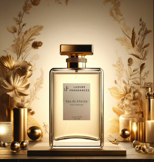 Eau de Charme by Luxure Fragrances - Floral Aldehyde Perfume - Eau De Parfum - For Her - 50ml - Hatke