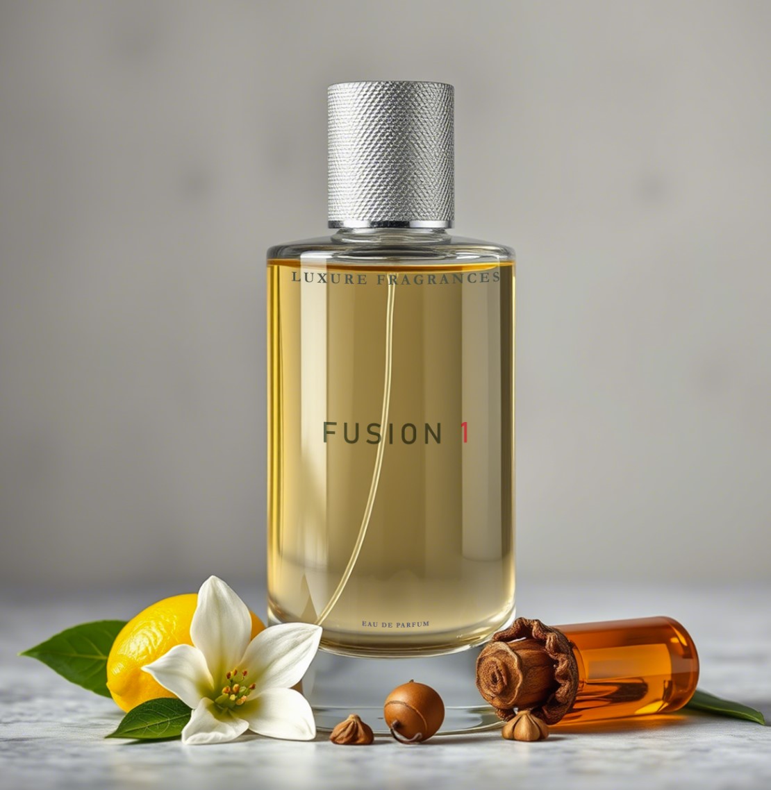 Fusion One by Luxure Fragrances - Citrus Contemporary Perfume - Eau De Parfum - Unisex - 50ml - Hatke