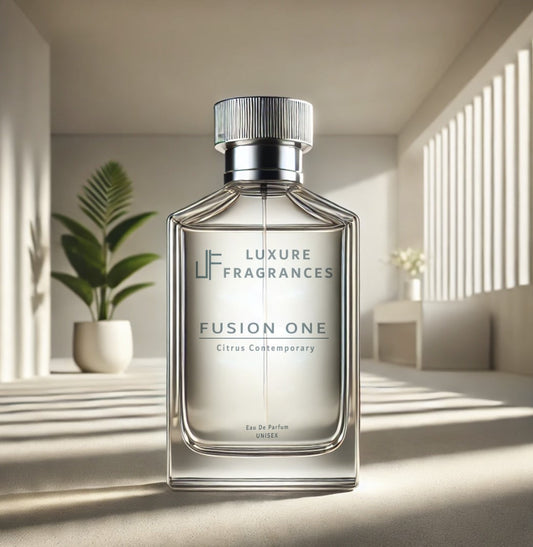 Fusion One by Luxure Fragrances - Citrus Contemporary Perfume - Eau De Parfum - Unisex - 50ml - Hatke