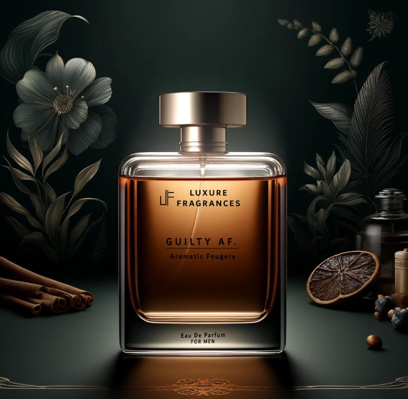 Guilty AF. by Luxure Fragrances - Aromatic Fougere Perfume - Eau De Parfum - For Men - 50ml - Hatke