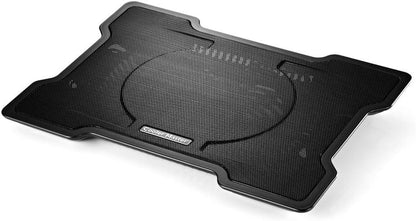 Cooler Master NotePal X-Slim Ultra-Slim Laptop Cooling Pad with 160mm Fan (R9-NBC-XSLI-GP),Black X-Slim - Hatke