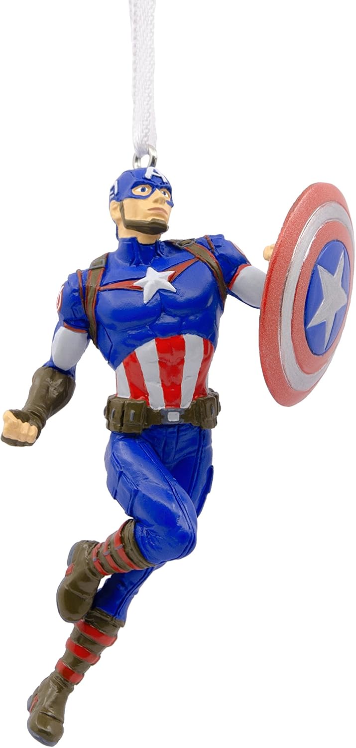 Hallmark Marvel Avengers Captain America Hallmark Ornament - Hatke