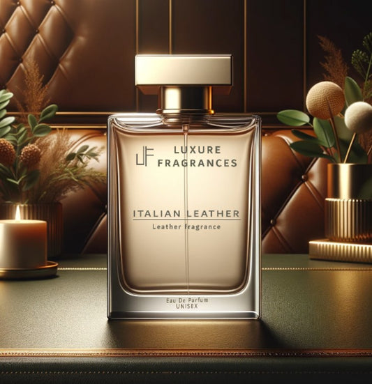 Italian Leather by Luxure Fragrances - Leather Fragrance Perfume - Eau De Parfum - Unisex - 50ml - Hatke