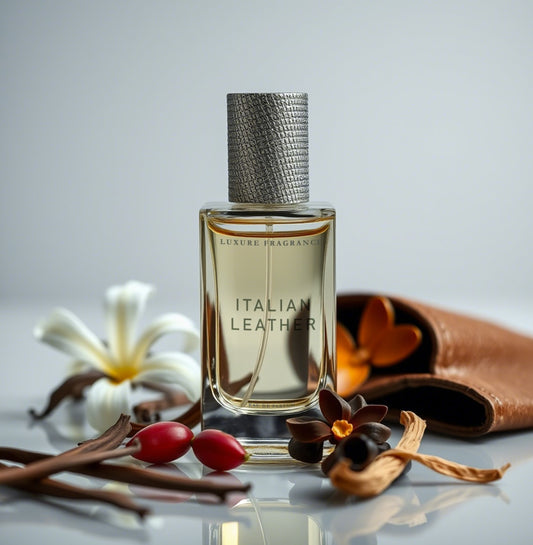 Italian Leather by Luxure Fragrances - Leather Fragrance Perfume - Eau De Parfum - For Him - 50ml - Hatke