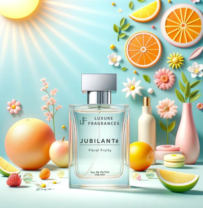 Jubilanté by Luxure Fragrances - Floral Fruity Perfume - Eau De Parfum - For Her - 50ml - Hatke