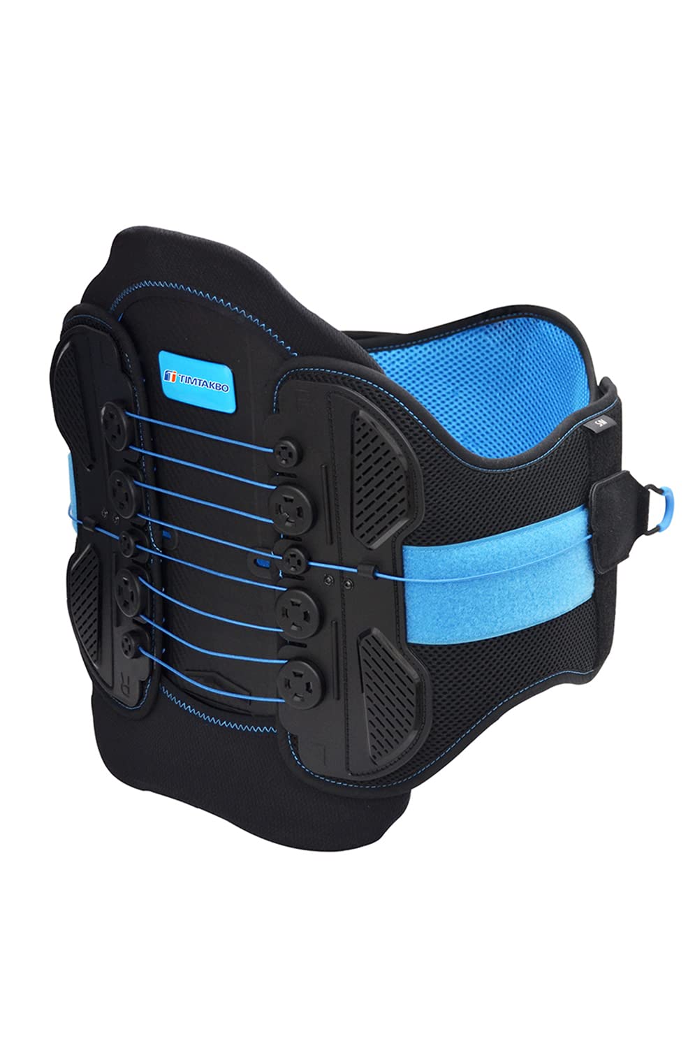 LSO Back Brace with Maximum Decompression Plate & Adjustable Arch Back Support,Pulley System Lumbar Support Belt for Herniated Disc Pain Relief,Spine Stenosis,Sciatica,Scoliosis (Blue, L/XL) - Hatke