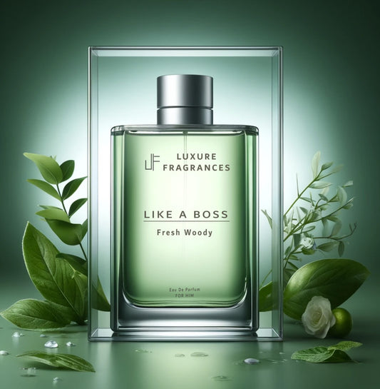 Like a Boss by Luxure Fragrances - Fresh Woody Perfume - Eau De Parfum - For Men - 50ml - Hatke