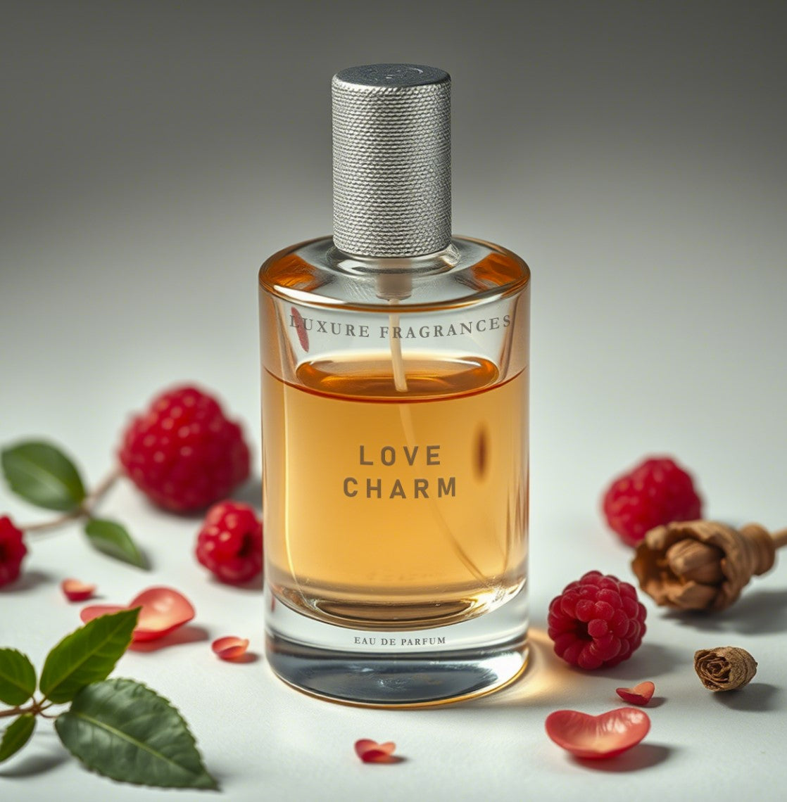 Love Charm by Luxure Fragrances - Sweet Floral Amber Woody - Eau De Parfum - Unisex - 50ml - Hatke