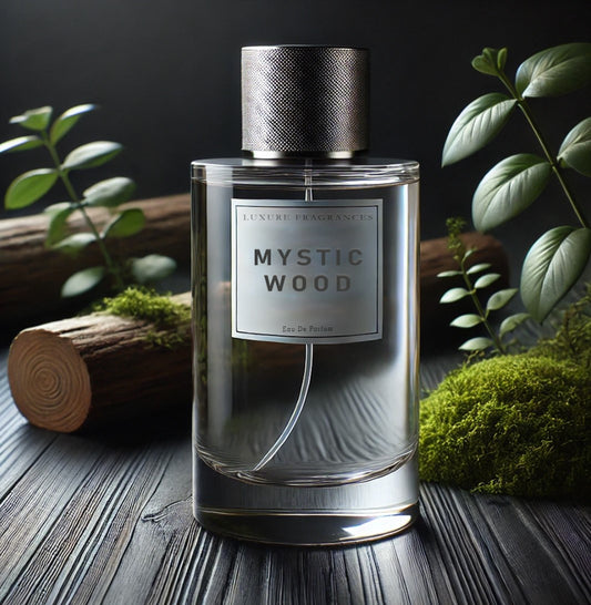 Mystic Wood by Luxure Fragrances - Amber Woody Perfume - Eau De Parfum - For Men - 50ml