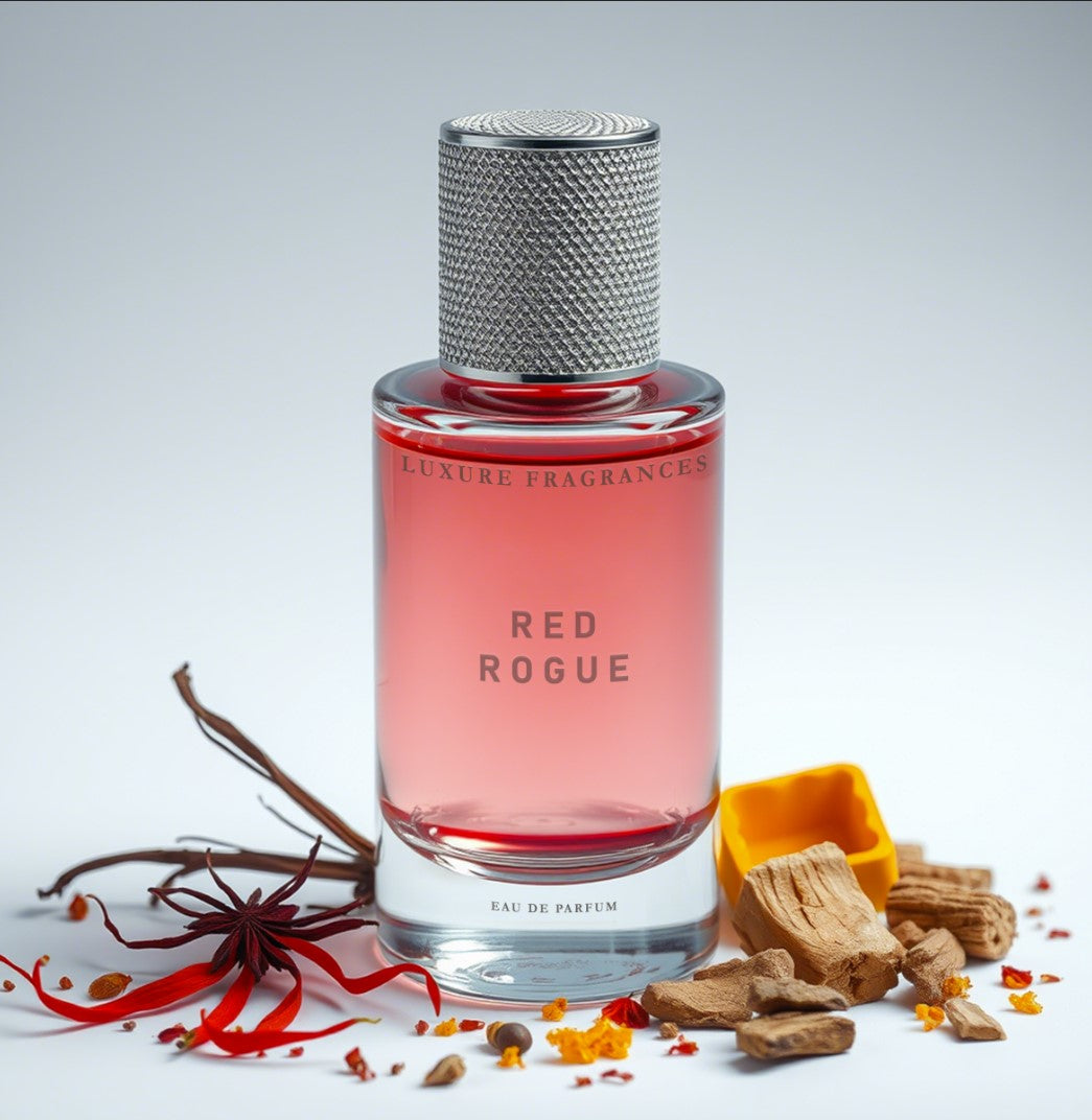 Red Rogue  -  Woody Floral Amber Perfume - Eau De Parfum - Unisex - 50ml - Hatke