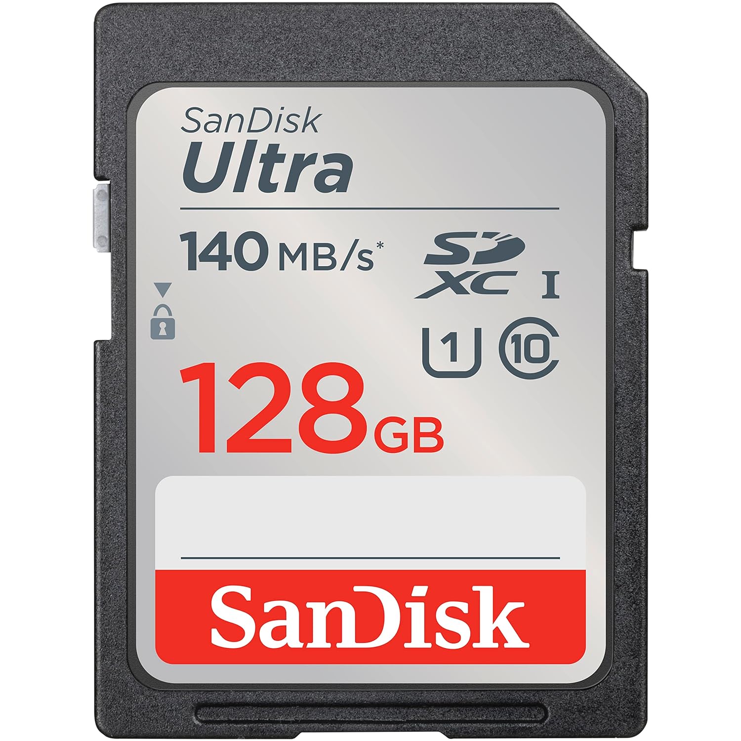 SanDisk Ultra UHS I 128GB SD Card 140MB/s for DSLR and Mirrorless Cameras - Hatke