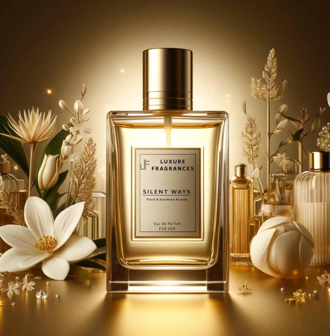 Silent Ways by Luxure Fragrances - Floral & Gourmand Accords Perfume - Eau De Parfum - For Her - 50ml - Hatke