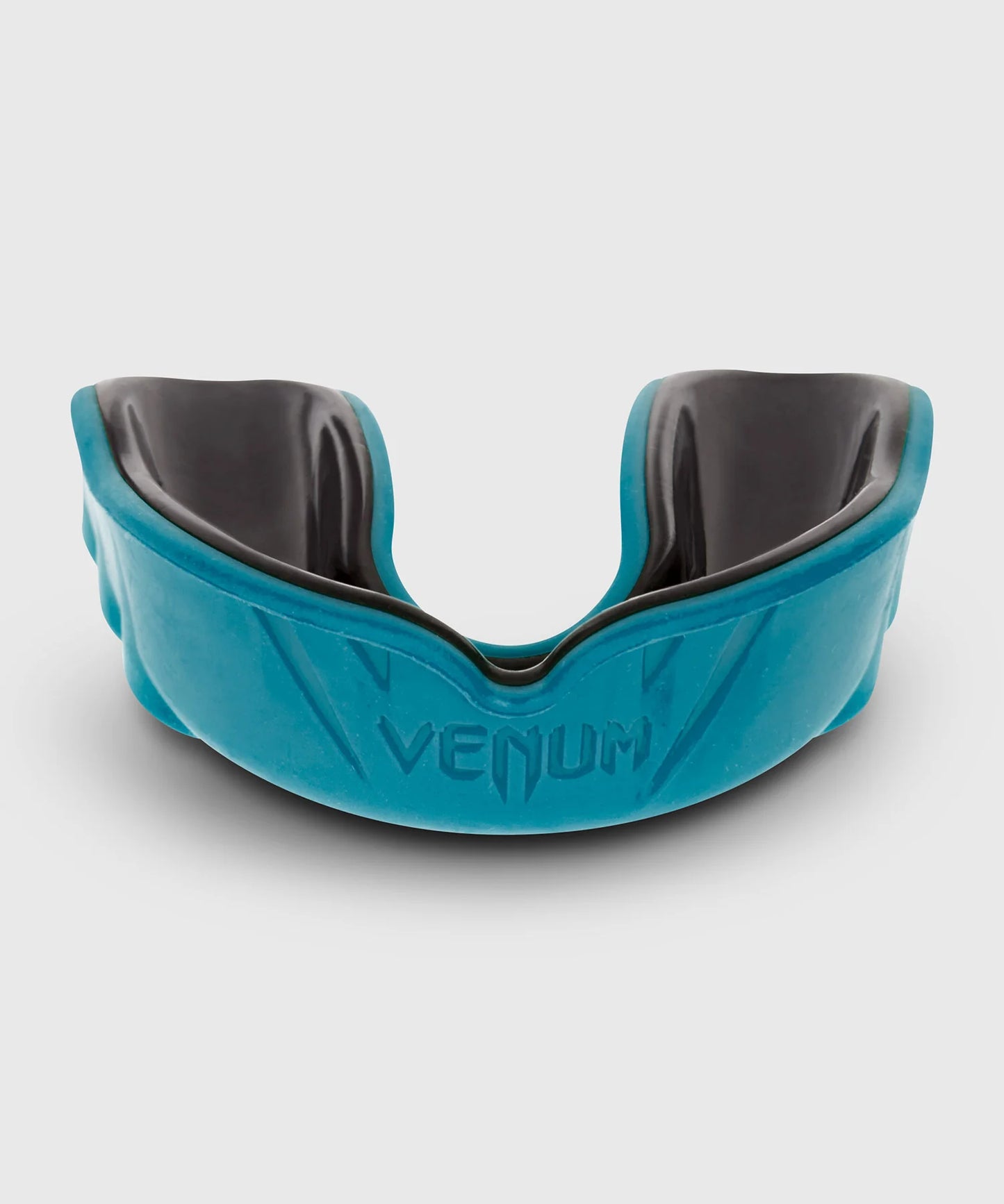 Venum Challenger Mouthguard with Case - Cyan/Black - Hatke