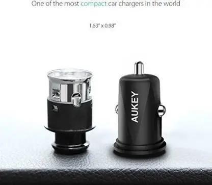 Aukey  CC-S5 (Upgraded Version) 4.8a Dual Port Usb Car Charger - Hatke