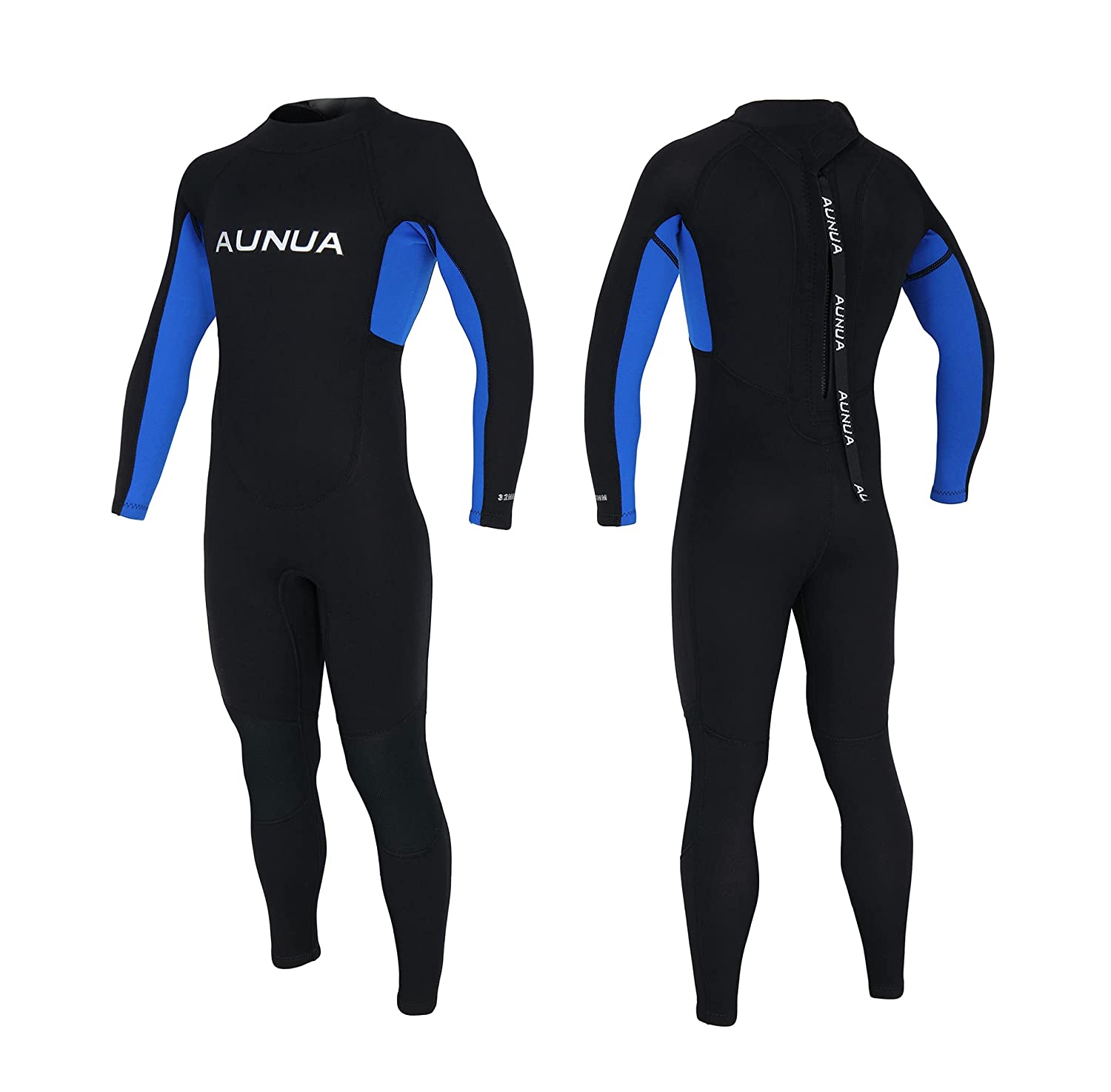 Aunua Youth 3/2mm Neoprene Wetsuits for Kids Full Wetsuit Swimming Suit Keep Warm - Size 6 - Hatke