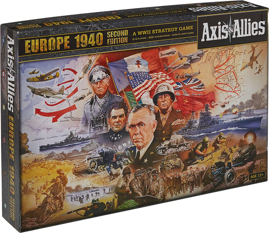 Wizards of the Coast Axis and Allies Europe 1940 2nd Edition Board Game - Hatke