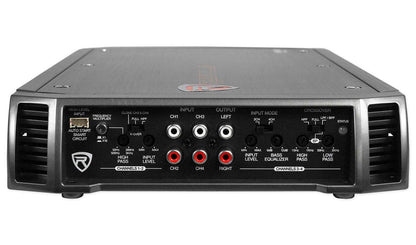 Rockville RXA-F2 2400 Watt Peak / 1200w RMS 4 Channel Amplifier Car Stereo Amp - Hatke