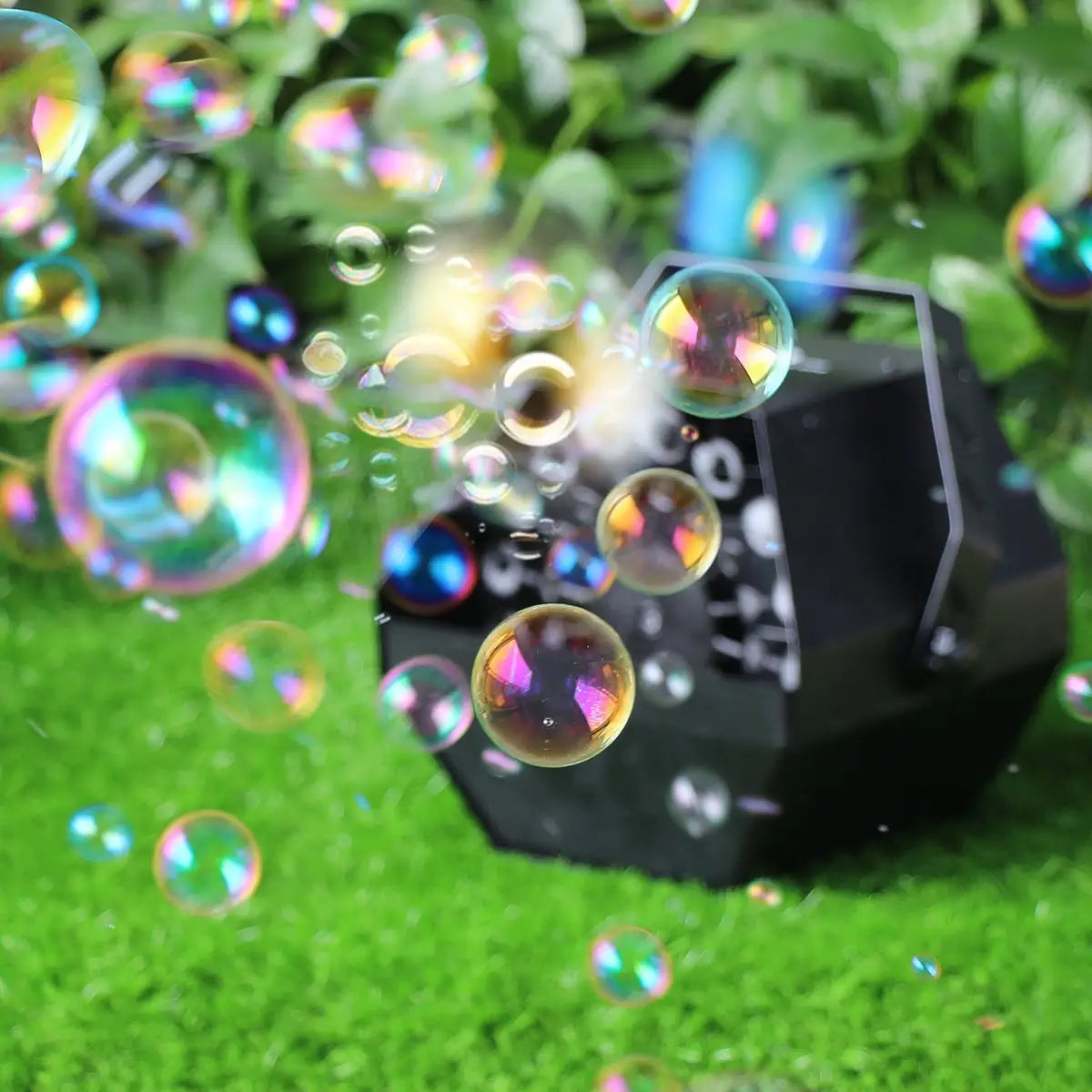 NATURALIFE 1byone Professional Bubble Machine with High Output, Automatic Blowing Mechanism for Outdoor or Indoor Use - Hatke