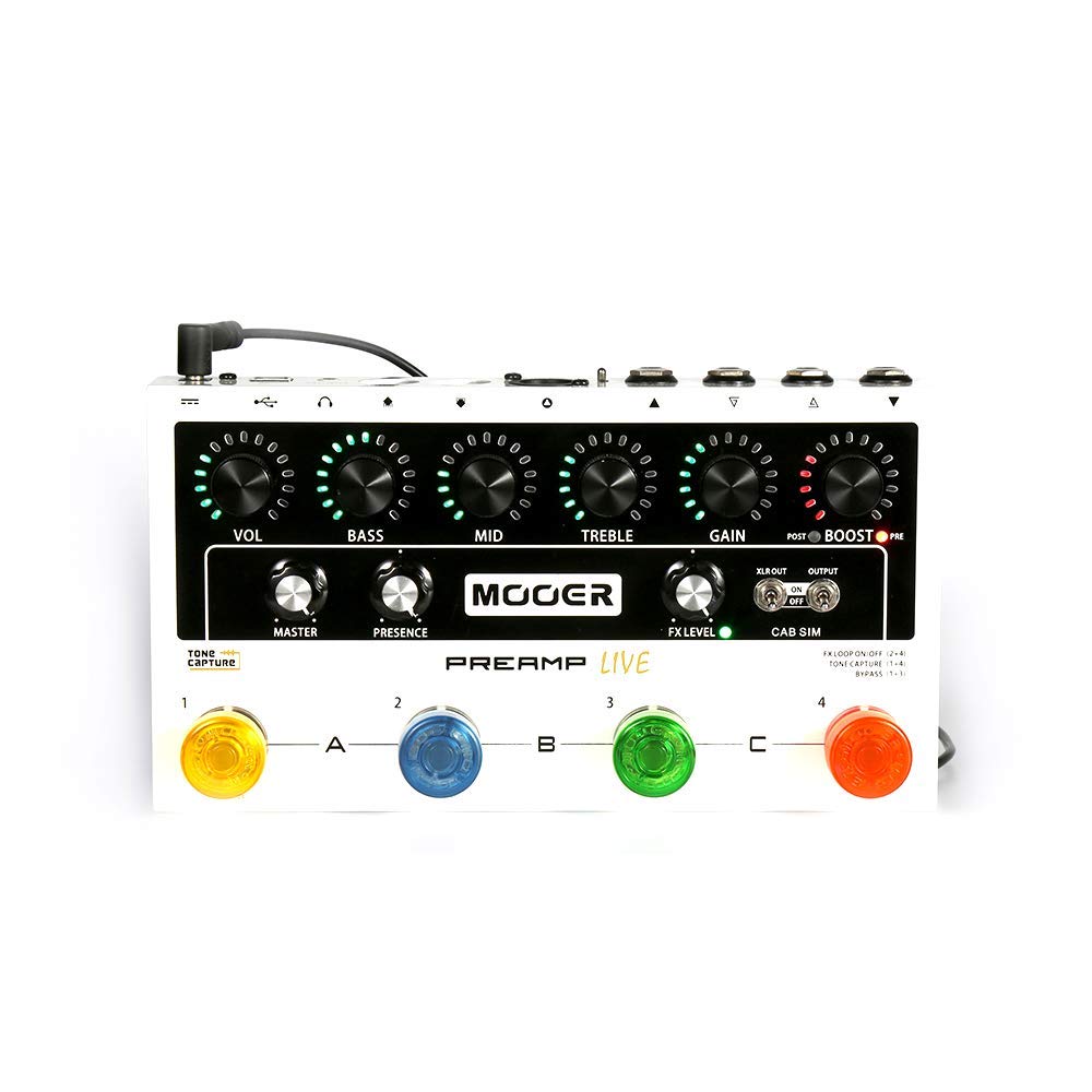 MOOER GE200 Multi Effects Kit (Footswitch Topper) Pack of 10 - Hatke