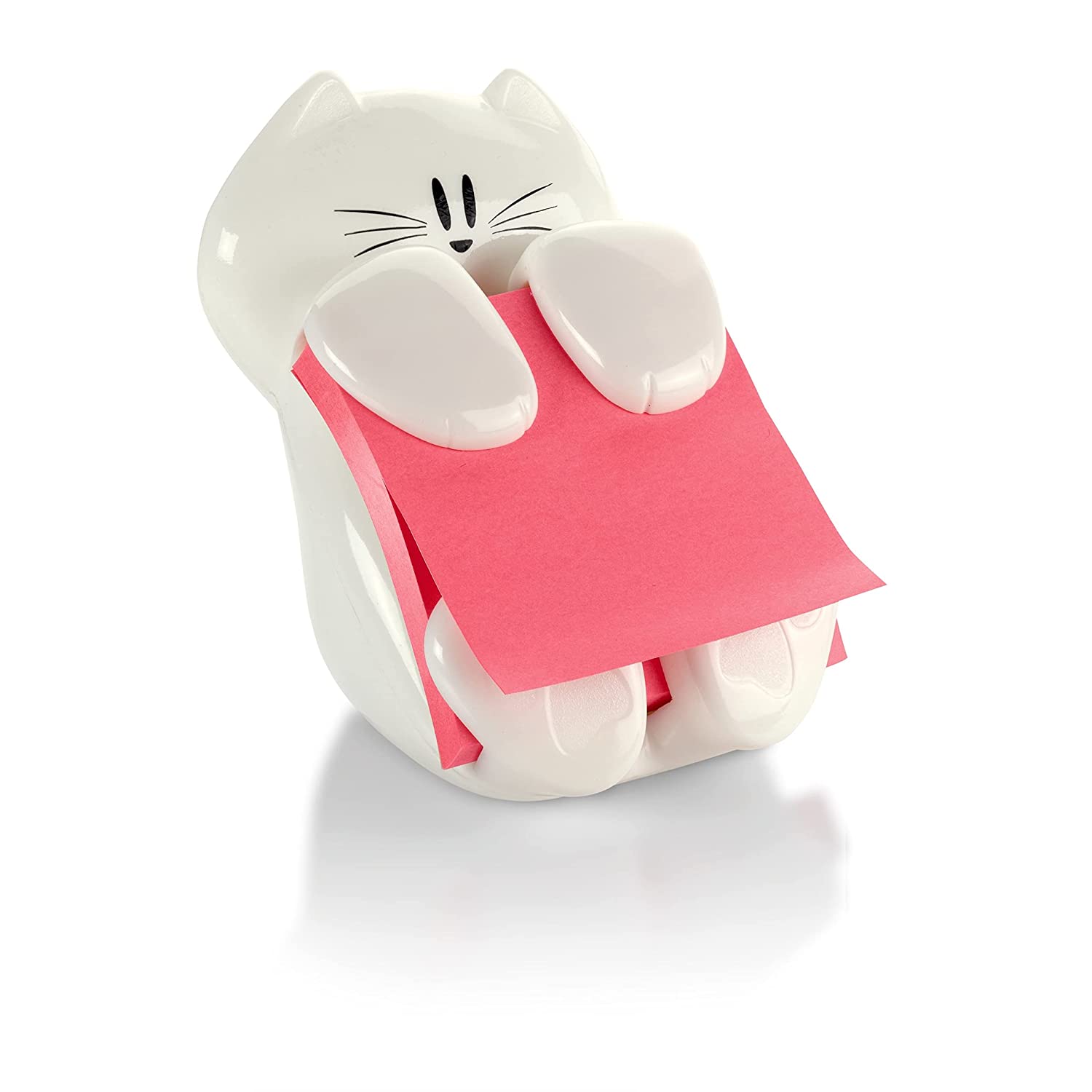 Post-it Cat Figure Pop-up Note Dispenser, 3 inch x 3 inch, (CAT-330) - Hatke