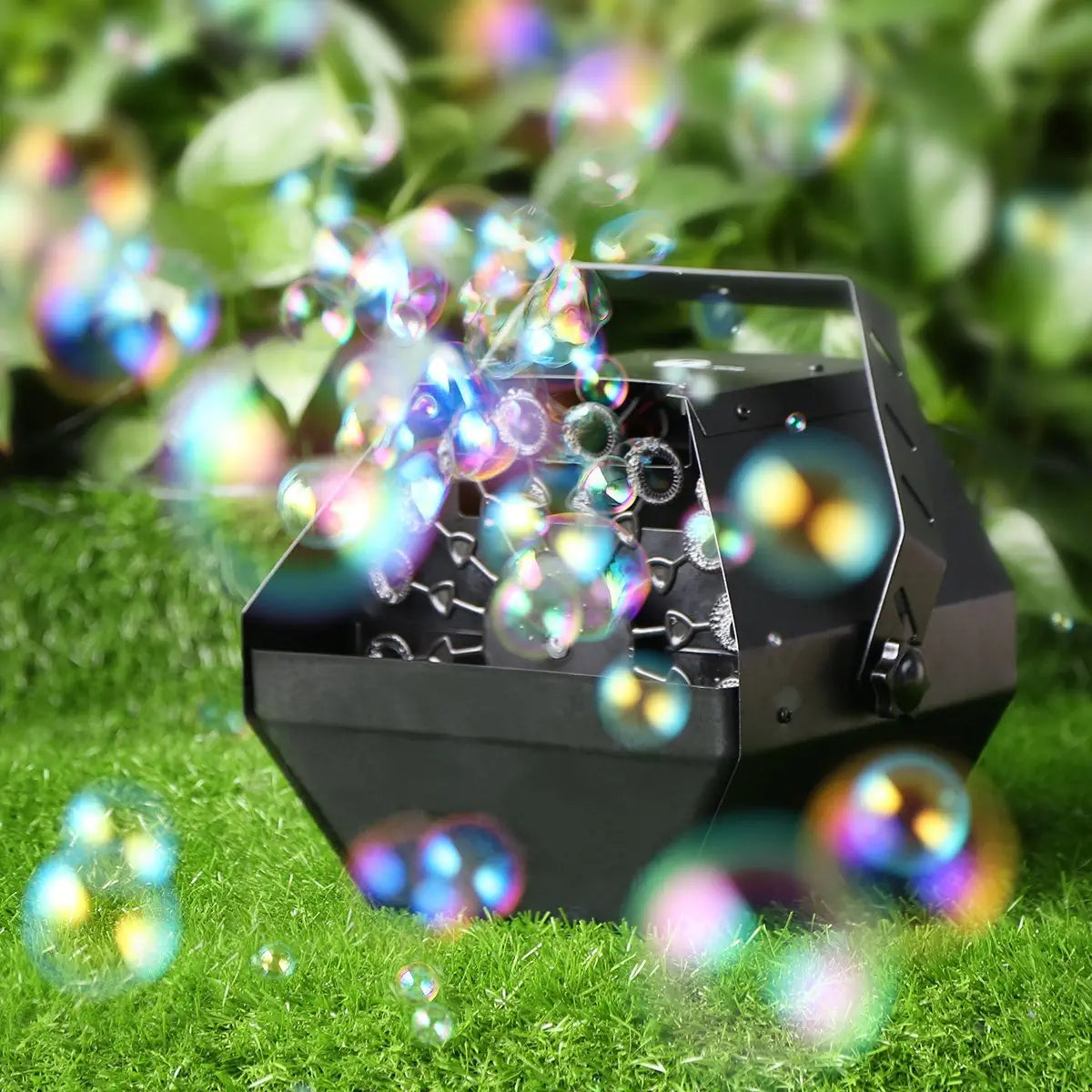 NATURALIFE 1byone Professional Bubble Machine with High Output, Automatic Blowing Mechanism for Outdoor or Indoor Use - Hatke