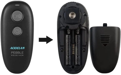 Aodelan Pebble Camera Wireless Shutter Release Hot Shoe Trigger for Sony A9, A99 II, A7 II, A7 A7R A7S A6500 A6300 A6000 A5100 A5000 A3000 SLT-A58 DSC-RX100M3 DSC-RX100III - Hatke