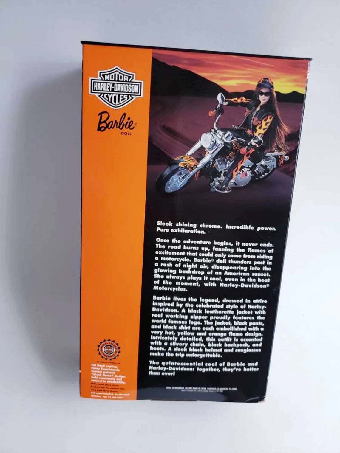 Barbie Collector Edition: Harley Davidson Motorcycles Barbie Doll  Thunders # 29207 - Hatke