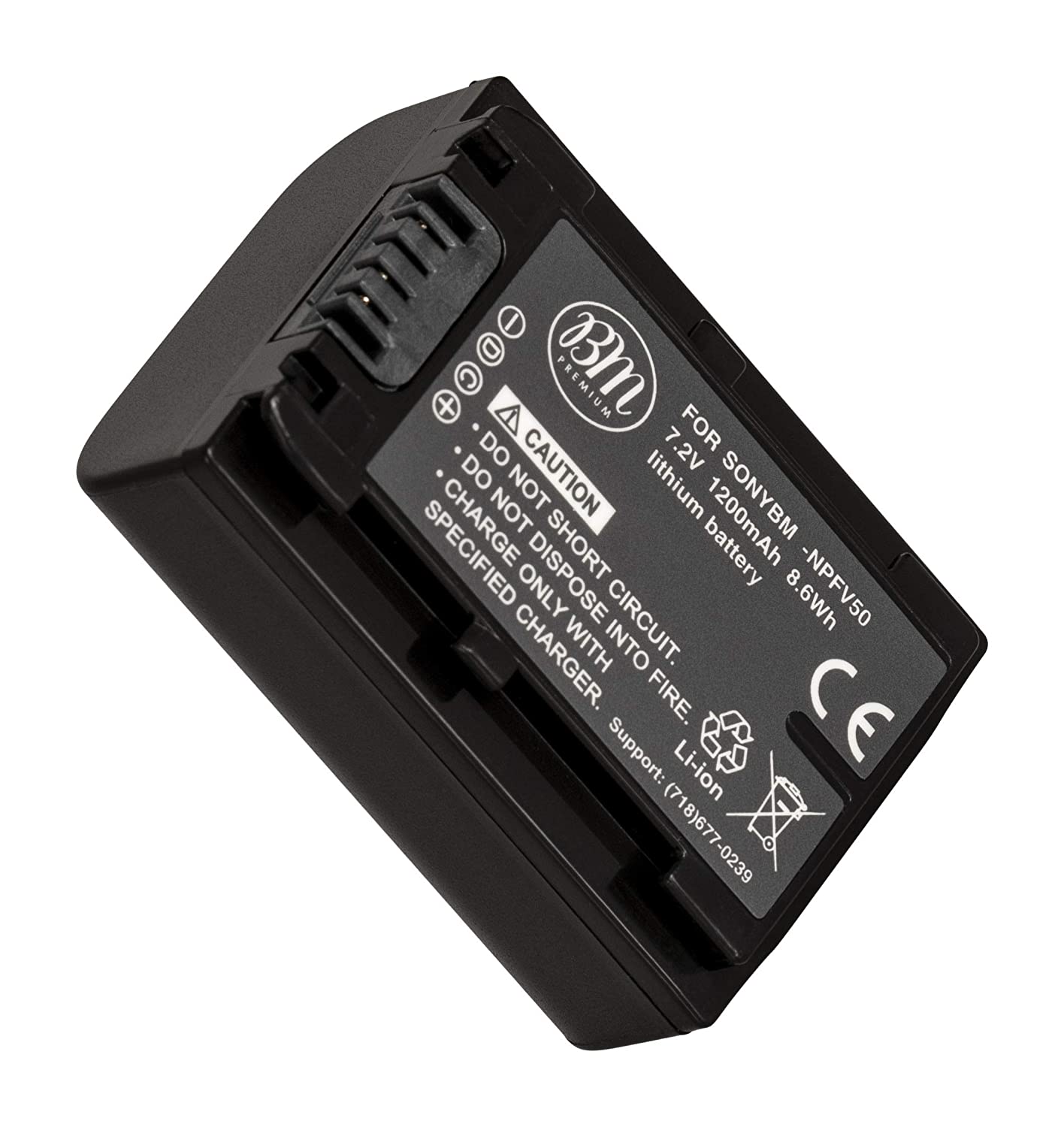 Big Mike's NP-FV50 BM Premium Battery for Sony Handycam Camcorder + More!! - Hatke
