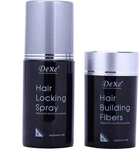 Dexe Hair Loss Concealer Building Fiber Kit - Hatke