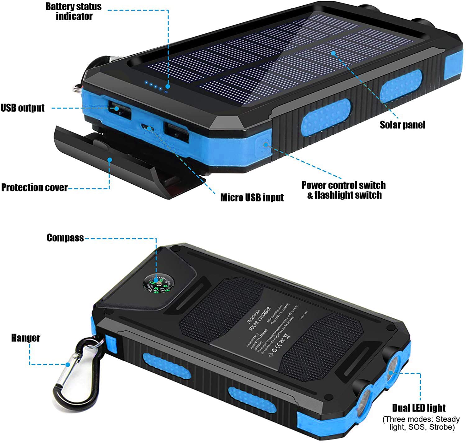 External portable power clearance bank