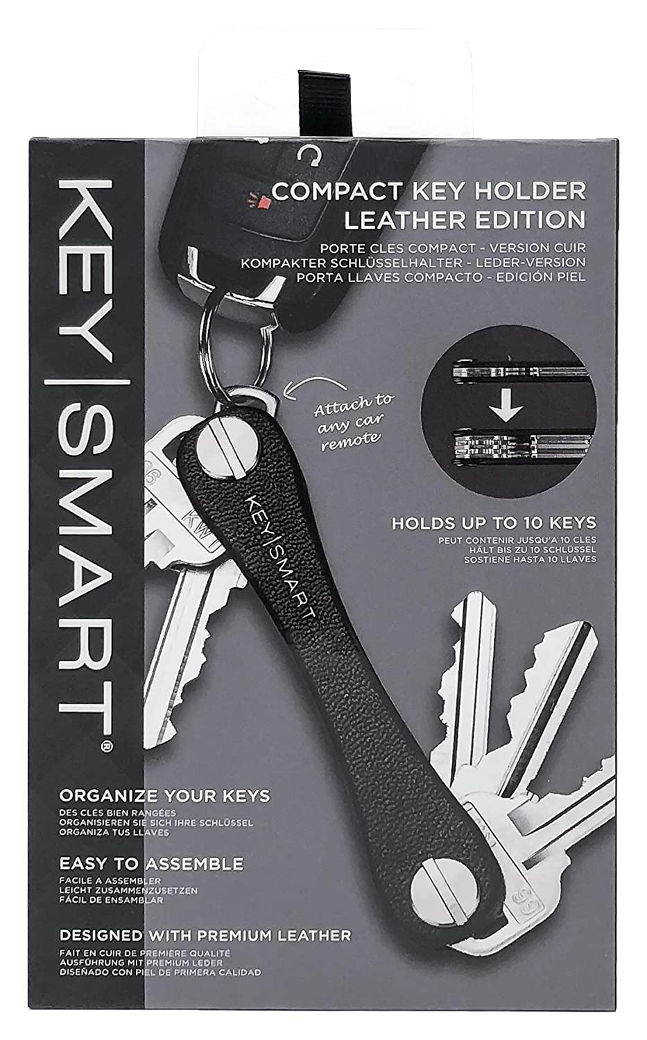 Leather pocket hot sale key holder