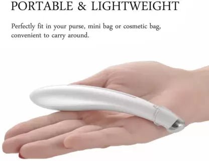 TOUCHBeauty Essentials New TB-1583 Sonic Eye Device | Unisex Compact Electronic Mini Eye Massager | Remove Eye Wrinkles & Dark Circle | Pain Relief And Muscle Tissue Relaxation Portable & Premium Massager Massager (White) - Hatke