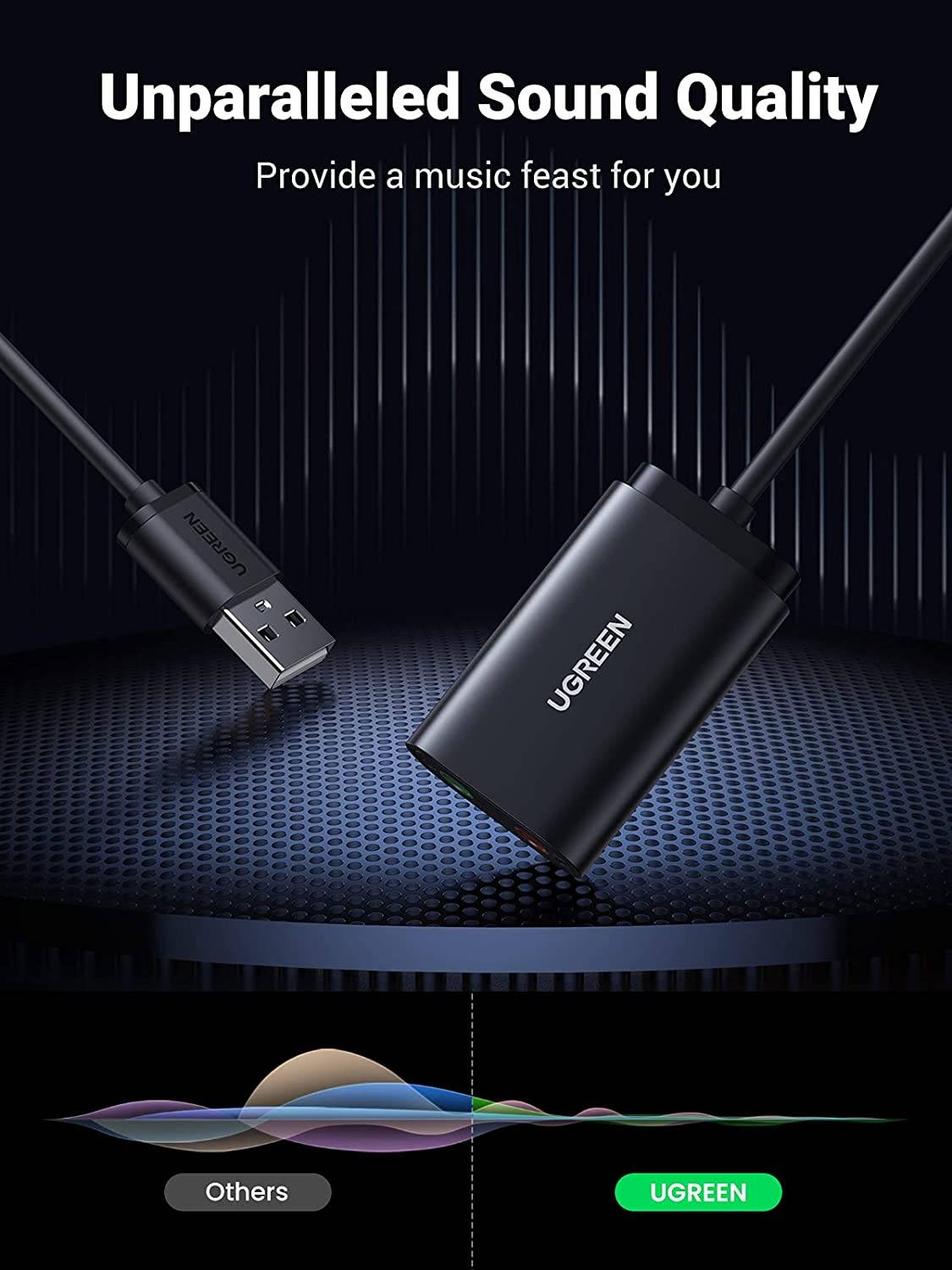 Usb to 3.5 2024 jack audio adapter