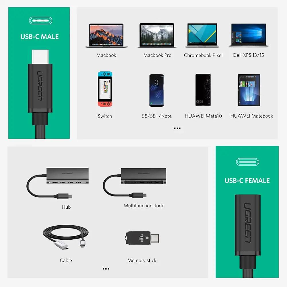 Cable USB-C compatible Nintendo Switch
