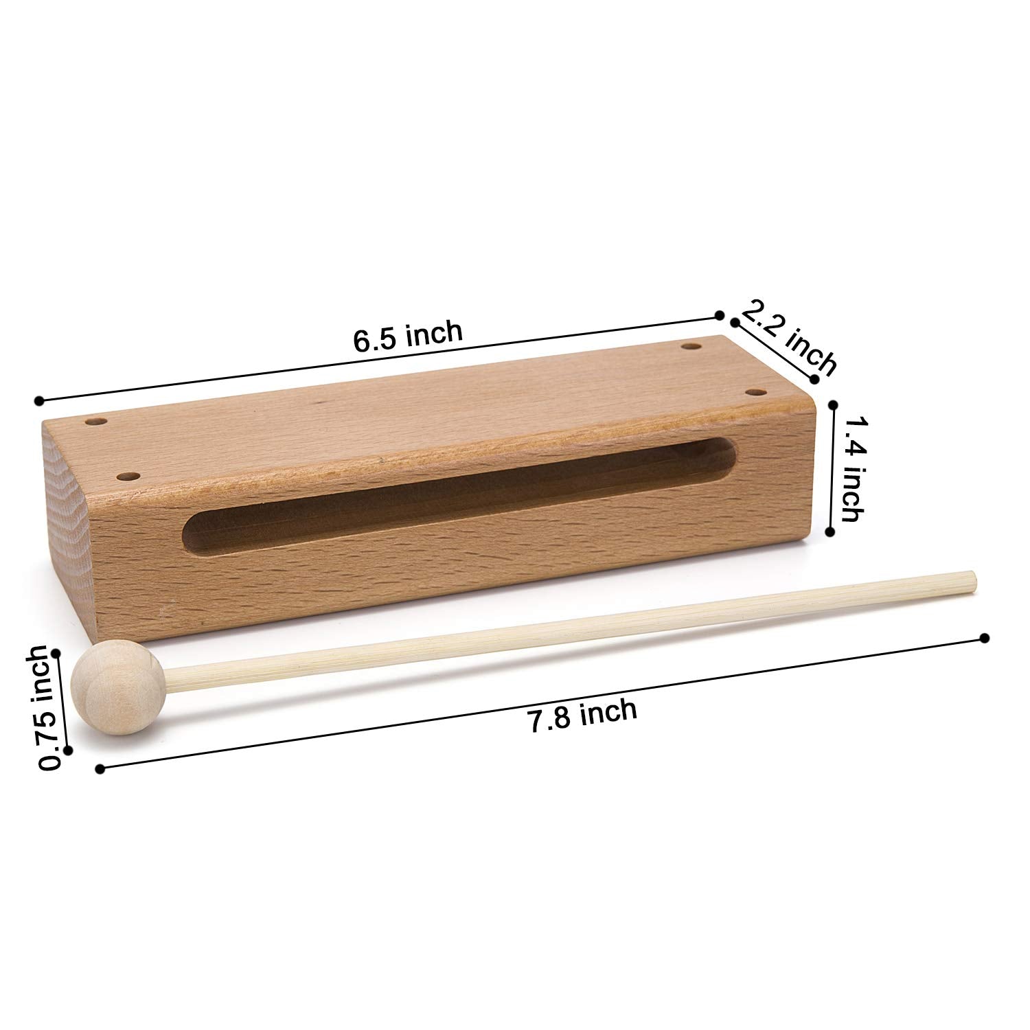 Wood block deals musical instrument